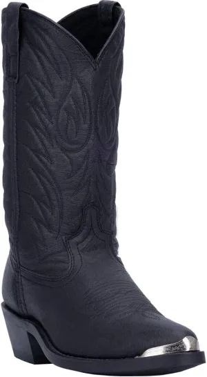 Laredo Western Boots Mens East Bound 12" Pig Leather 9.5 D Black 68610