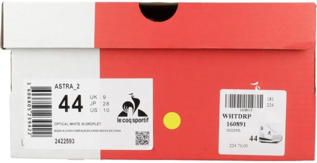 Le Coq Sportif Men's Sneaker, 5.5 AU