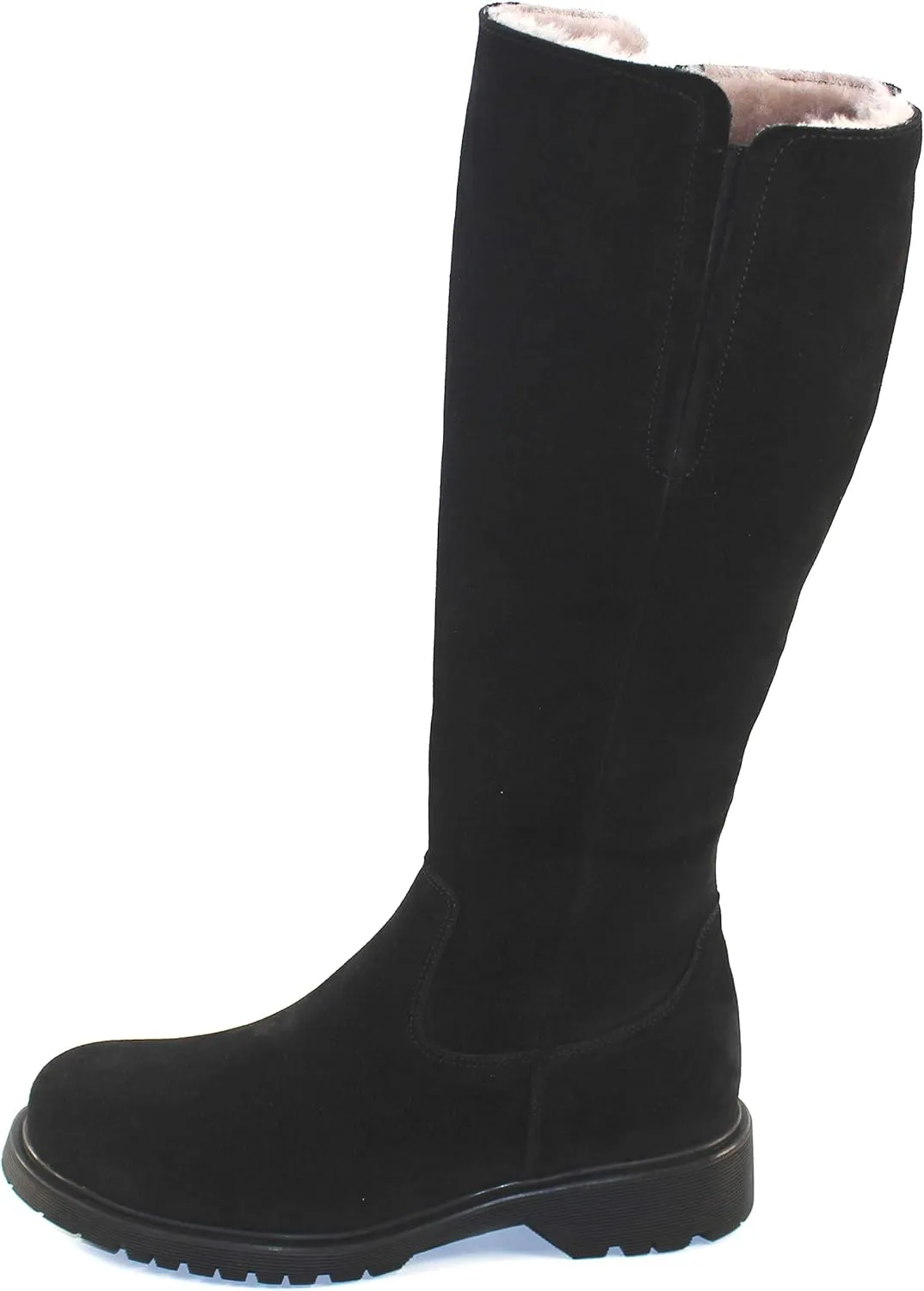 Leather Boot with Shearling Lining by La Canadienne