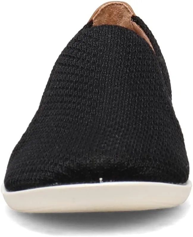 LifeStride Women's Next Level Slip-On Sneaker, Black, 11 Wide