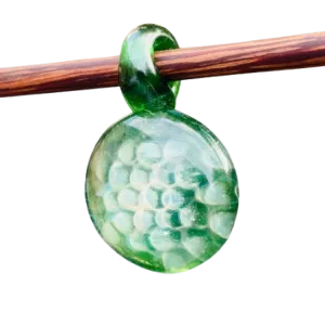 Livin_Glass - Fumed Honeycomb Pendant
