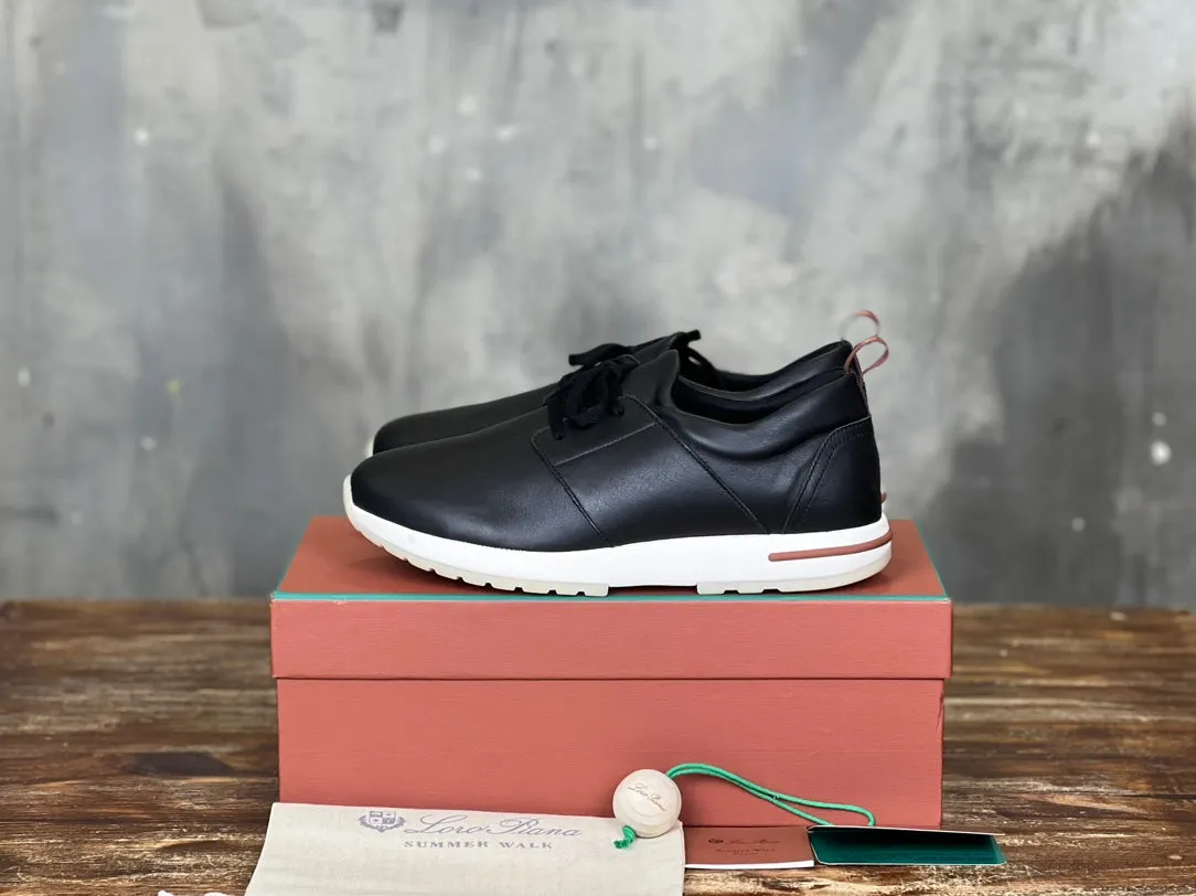 LP BERGEN SNEAKER BLACK CALFSKIN