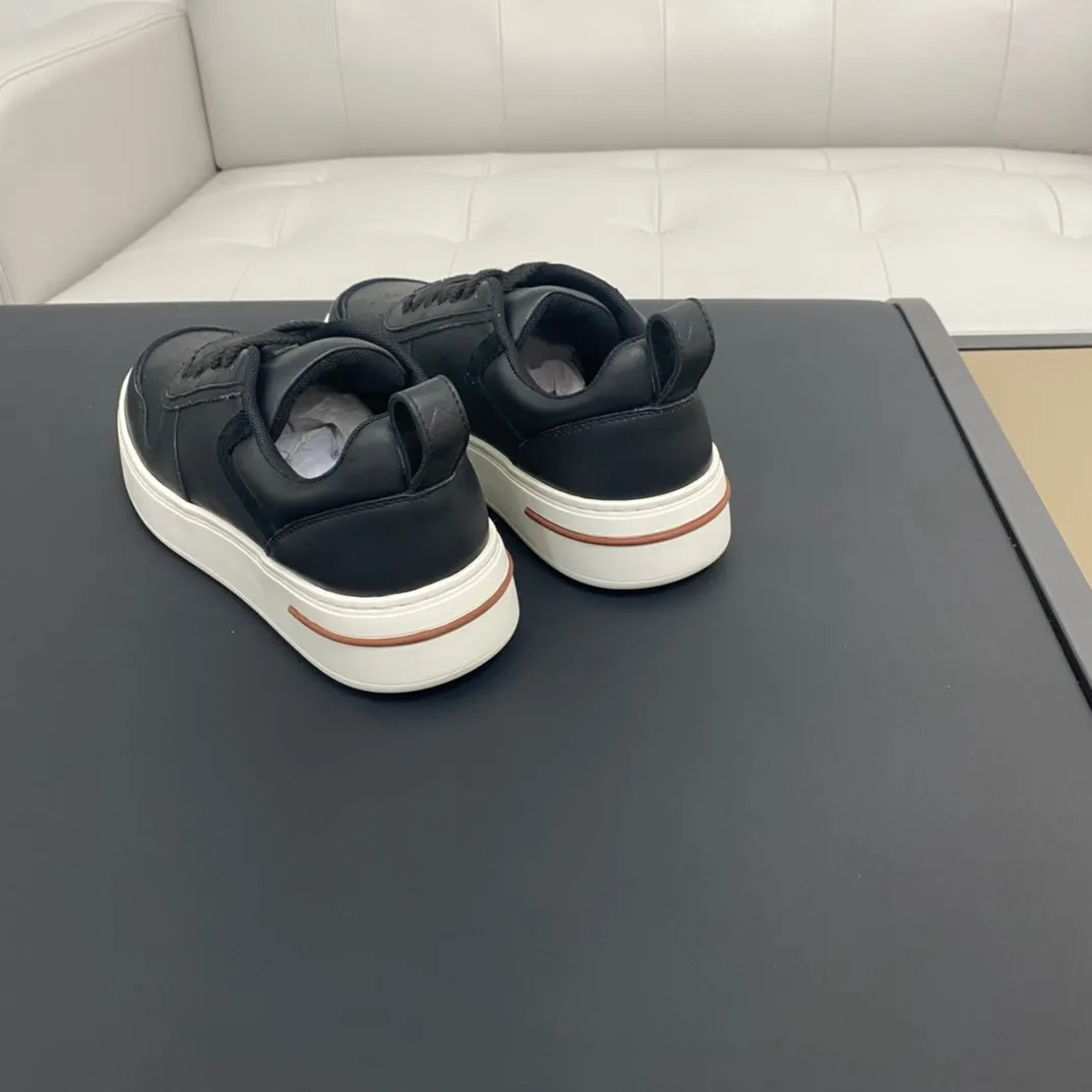 LP NEWPORT 2.0 WALK SNEAKERS BLACK CALFSKIN