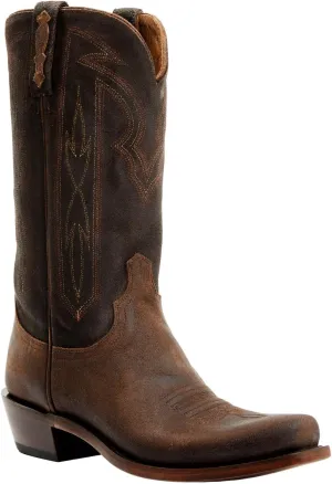 Lucchese Men's Brazos Western Boot Brown 8.5 D