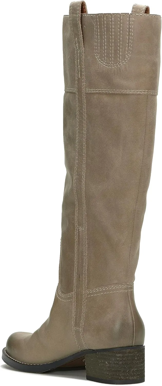 Lucky Brand Women's Hybiscus Wide Calf Riding Boot Fashion