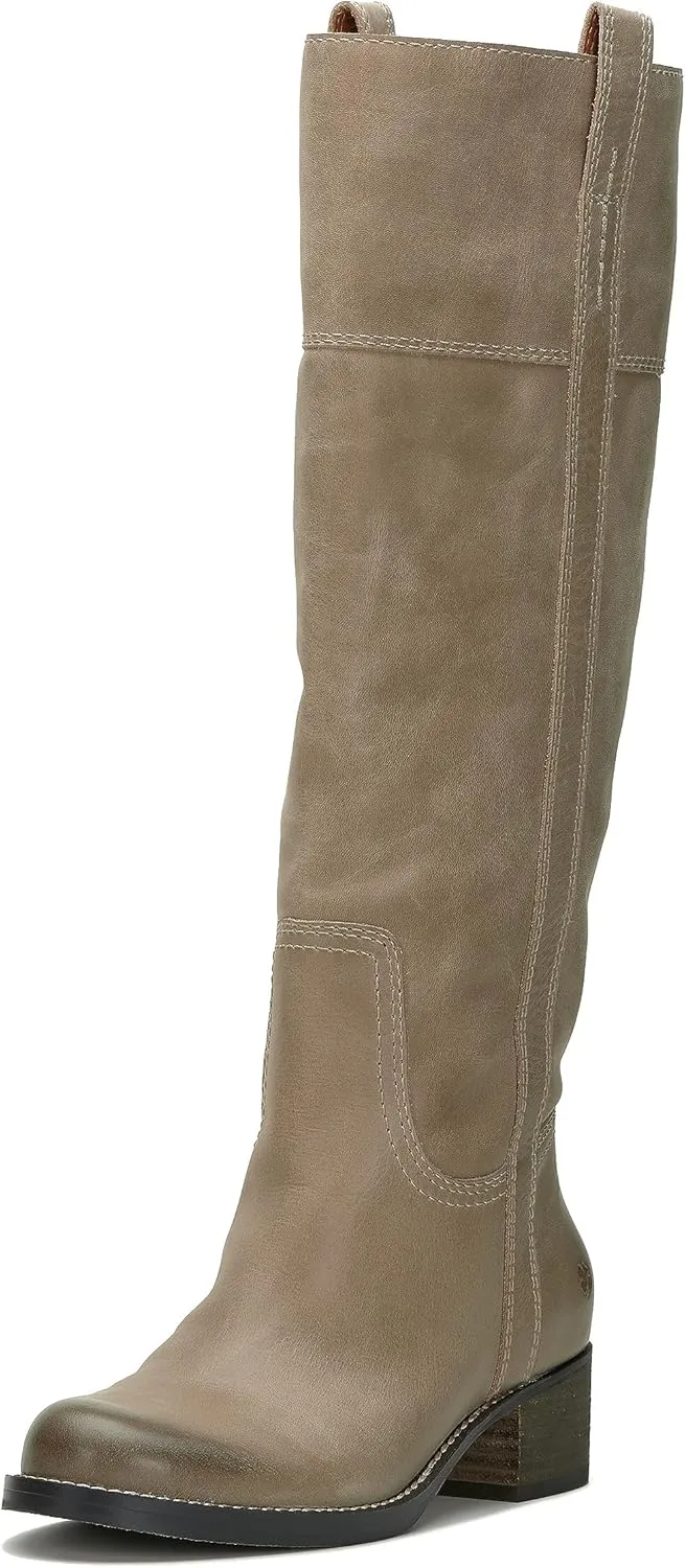 Lucky Brand Women's Hybiscus Wide Calf Riding Boot Fashion