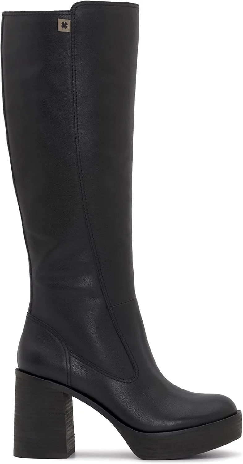 Lucky Brand Women's Odillie Platform Knee High Boot Fashion