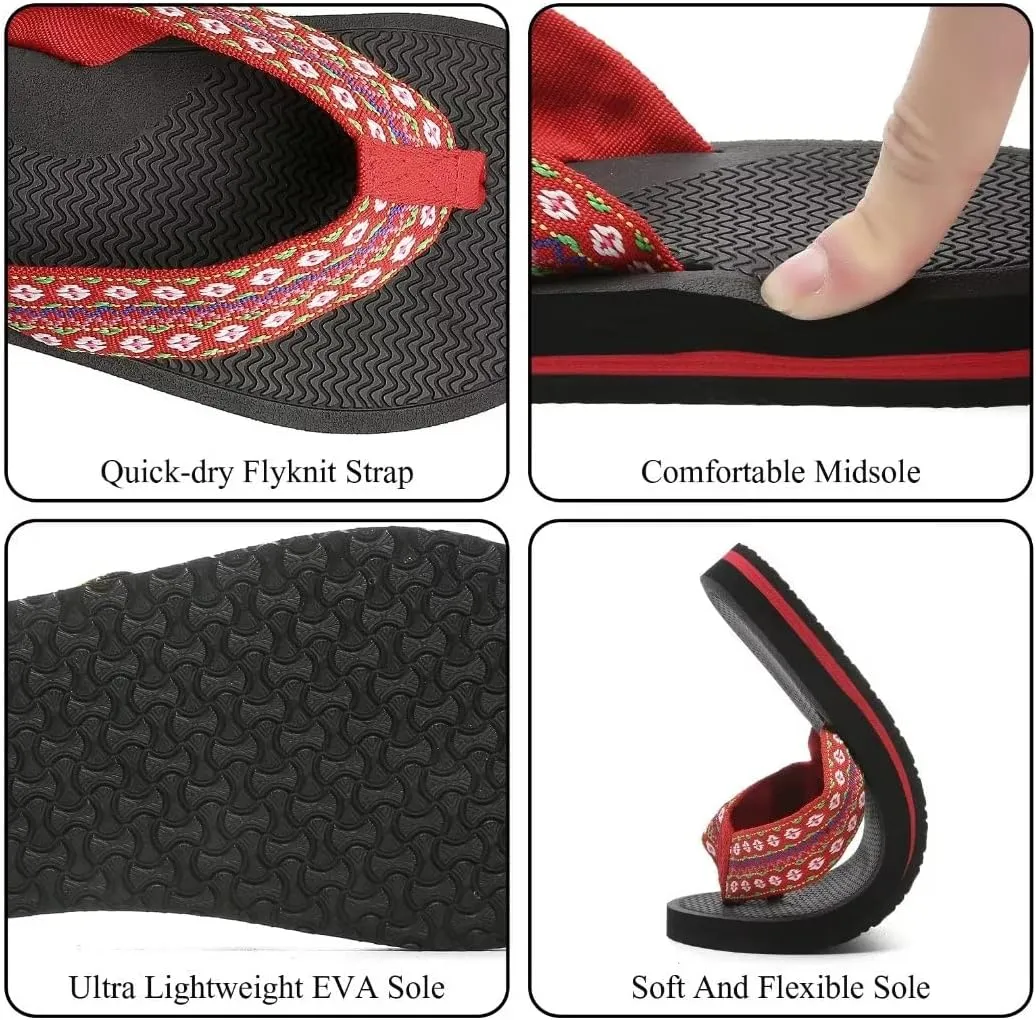 MEGNYA Women’s Flip Flops/Sandals/Summer Beach Slippers