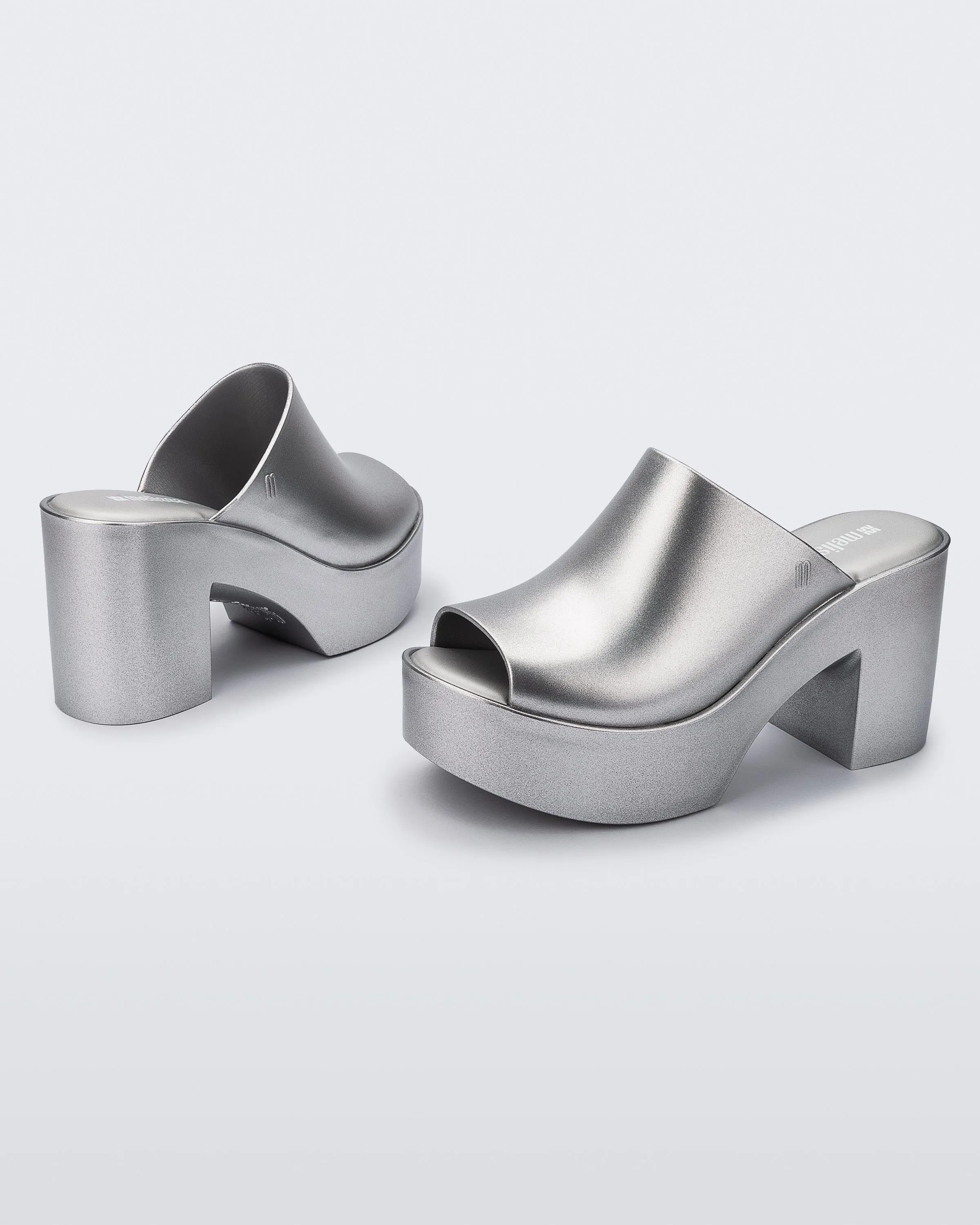 Melissa Mule Hype Metallic