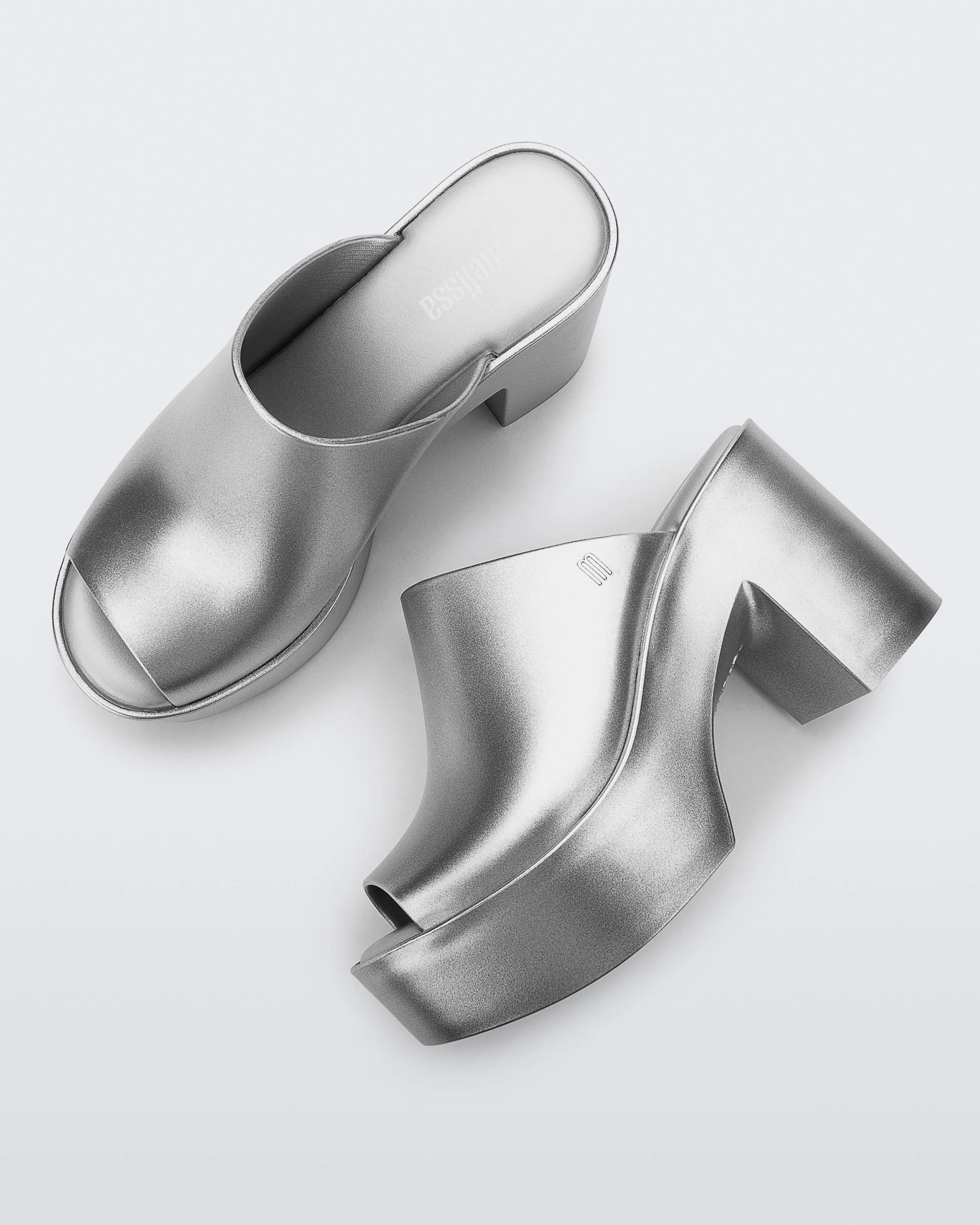 Melissa Mule Hype Metallic