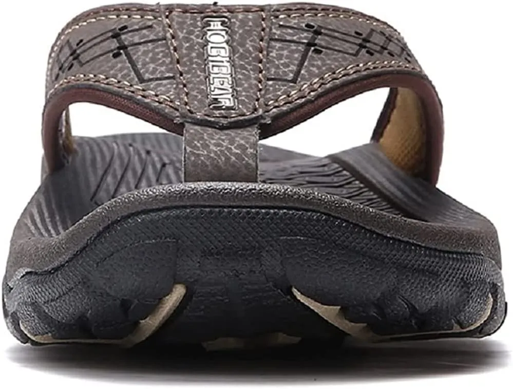 Men's Flip flops,two-tone Slippers fashionable beach Summer Shoes soft and comfortable
