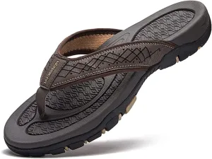Men's Flip flops,two-tone Slippers fashionable beach Summer Shoes soft and comfortable