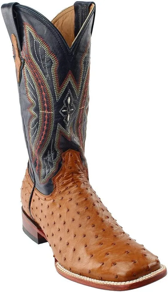 Men's Full Quill Ostrich Western Boot