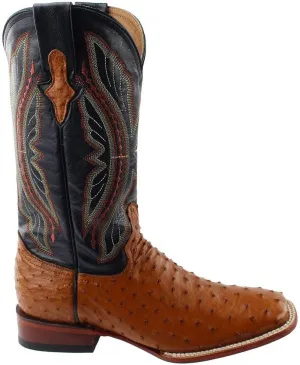 Men's Full Quill Ostrich Western Boot