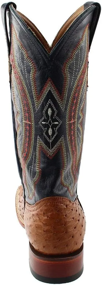 Men's Full Quill Ostrich Western Boot