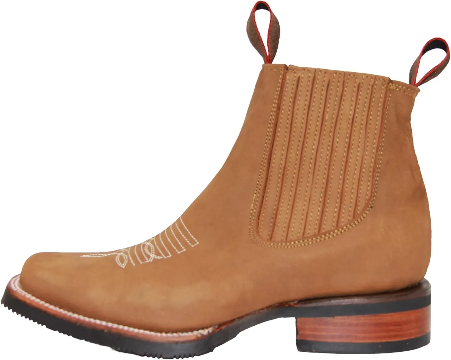 Men's Genuine Leather Short Ankle Boot
