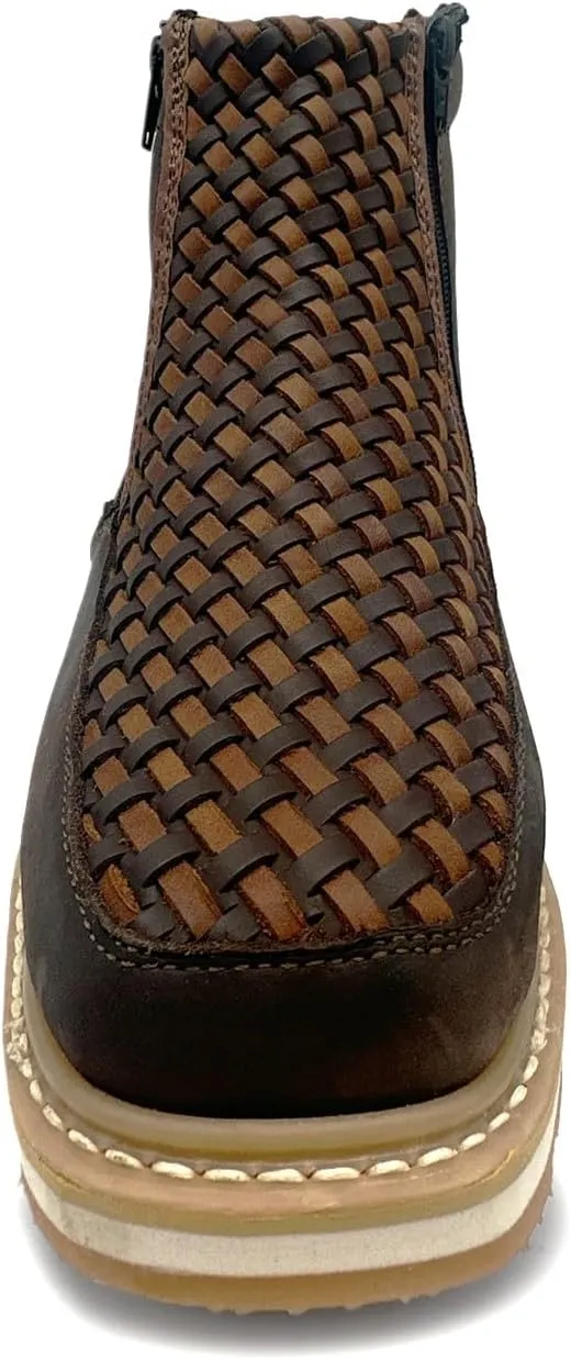 Men's Leather Cowboy Petatillo Boot