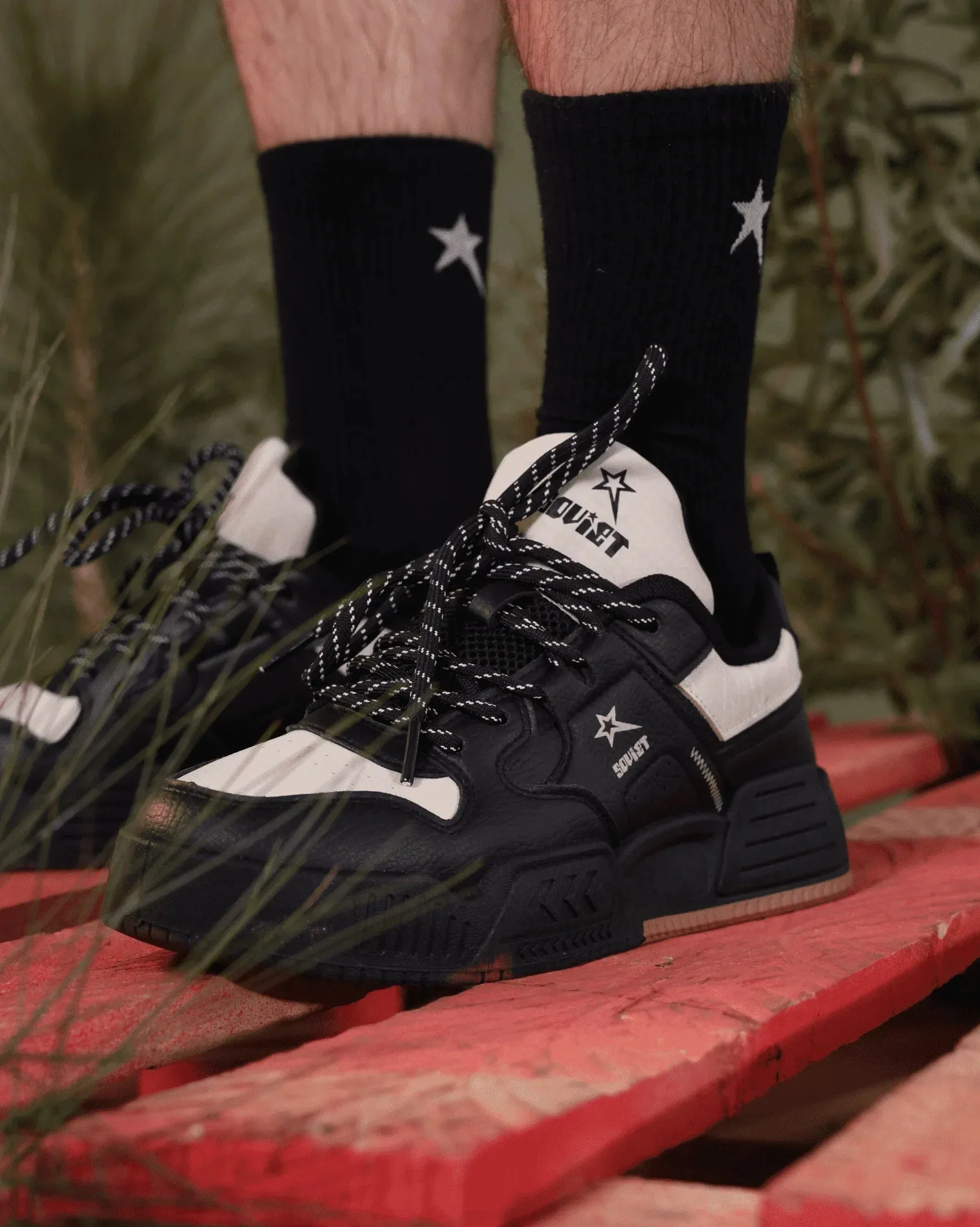 Mens Major - Chunky Low Cut Sneaker