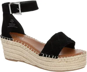 Michael By Michael Shannon Bridgette - Women's Open Toe Espadrille Platform Wedge Sandals