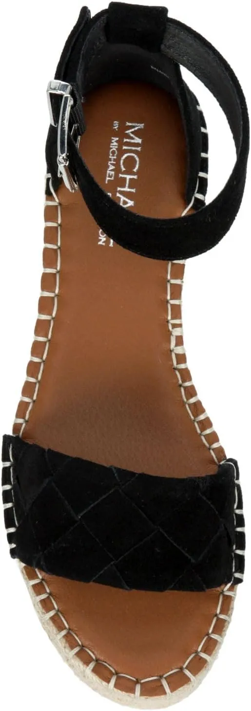 Michael By Michael Shannon Bridgette - Women's Open Toe Espadrille Platform Wedge Sandals