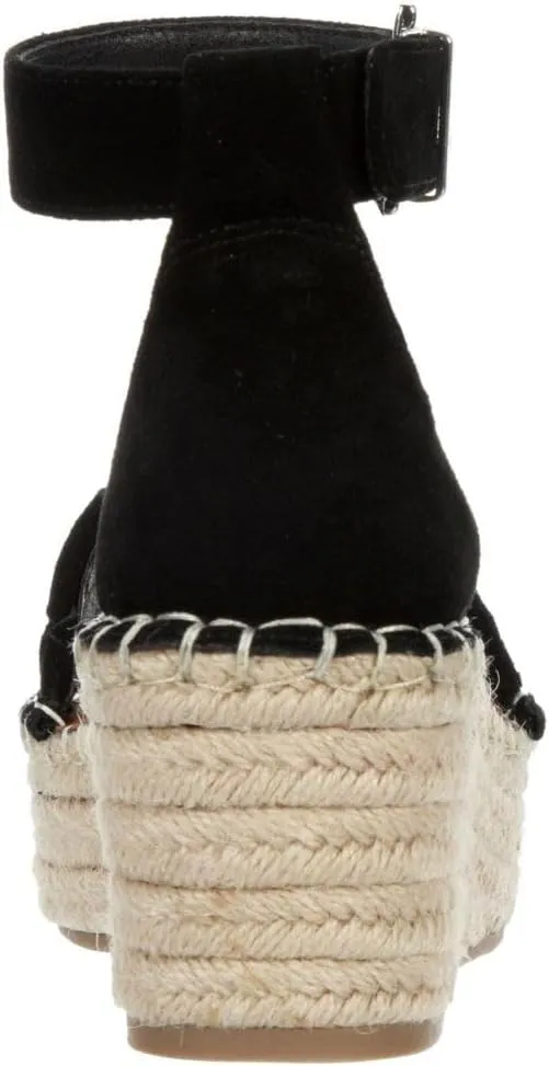 Michael By Michael Shannon Bridgette - Women's Open Toe Espadrille Platform Wedge Sandals