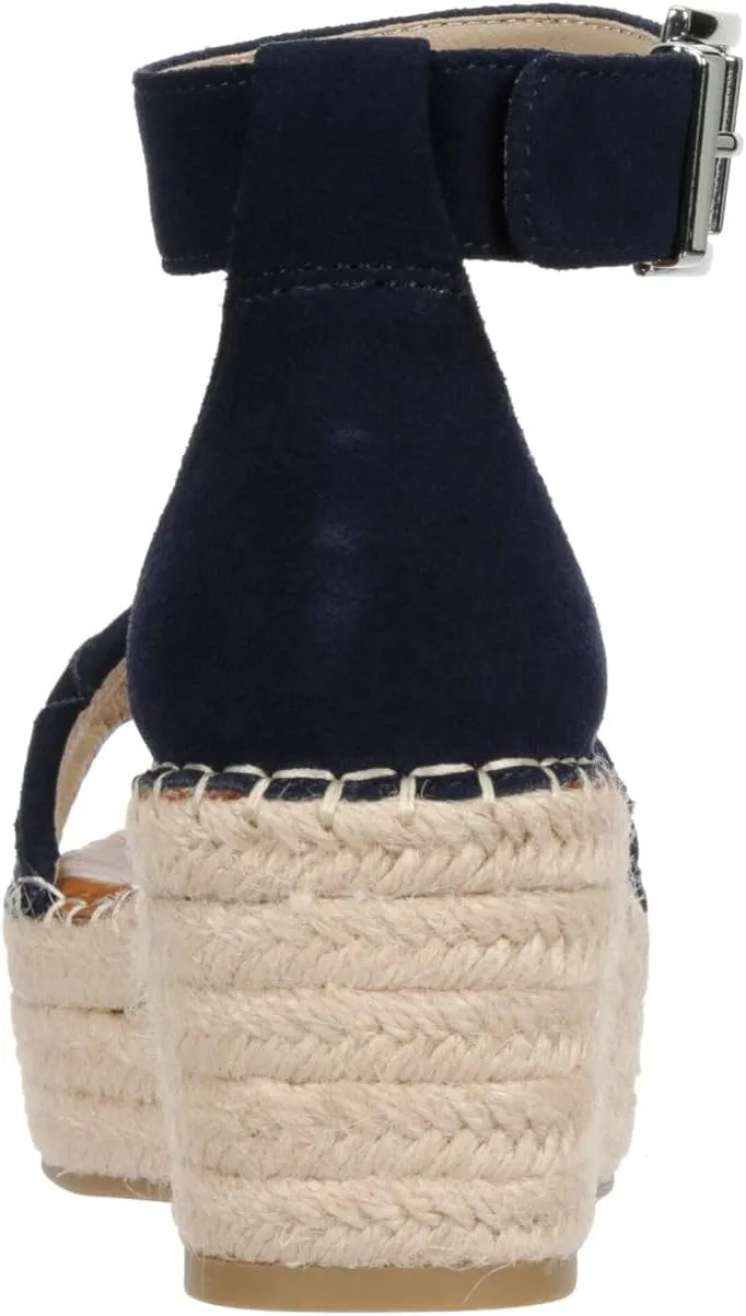 Michael By Michael Shannon Bridgette - Women's Open Toe Espadrille Platform Wedge Sandals