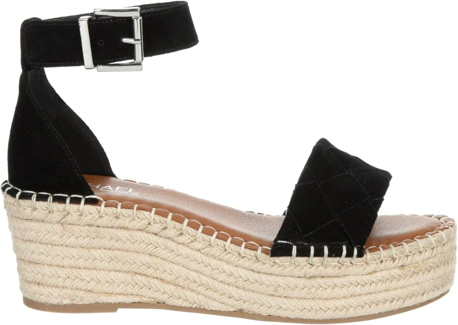 Michael By Michael Shannon Bridgette - Women's Open Toe Espadrille Platform Wedge Sandals