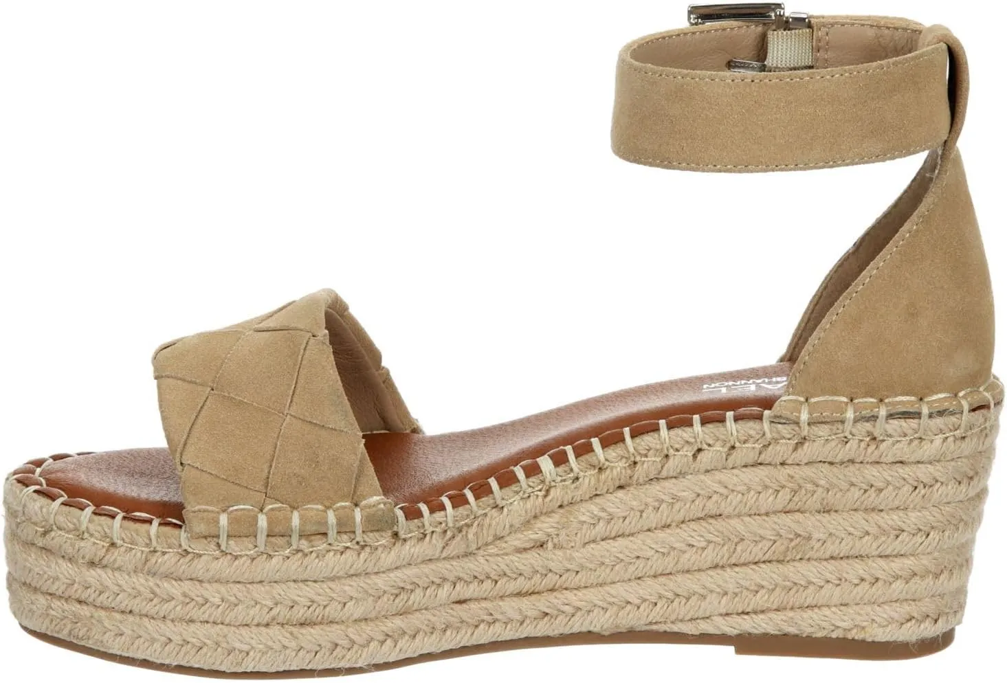 Michael By Michael Shannon Bridgette - Women's Open Toe Espadrille Platform Wedge Sandals