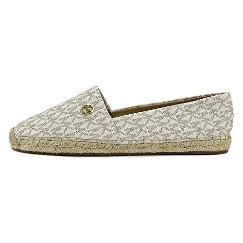 Michael Kors Kendrick Slip-On Vanilla Mini Mk Logo PVC 11 M