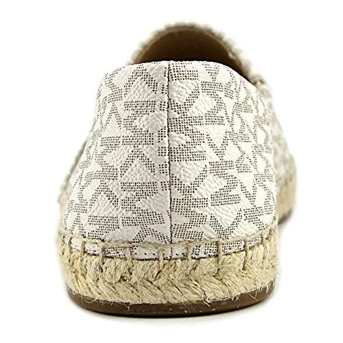 Michael Kors Kendrick Slip-On Vanilla Mini Mk Logo PVC 11 M