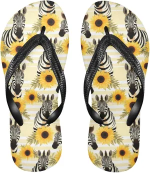 MNSRUU Flip Flops for Women Men Butterflies Flip Flops Womens Slides Men Sandals Shower Slippers Summer Non-Slip Flipflops for Swim Beach Bathroom, XS