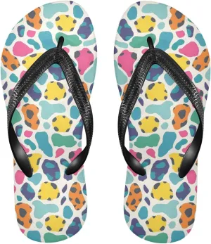 MNSRUU Flip Flops for Women Men Cute Animal Sloth Flip Flops Womens Slides Men Sandals Shower Slippers Summer Non-Slip Flipflops for Swim Beach Bathroom, XS