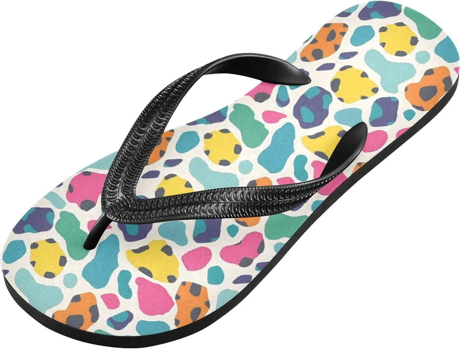 MNSRUU Flip Flops for Women Men Cute Animal Sloth Flip Flops Womens Slides Men Sandals Shower Slippers Summer Non-Slip Flipflops for Swim Beach Bathroom, XS