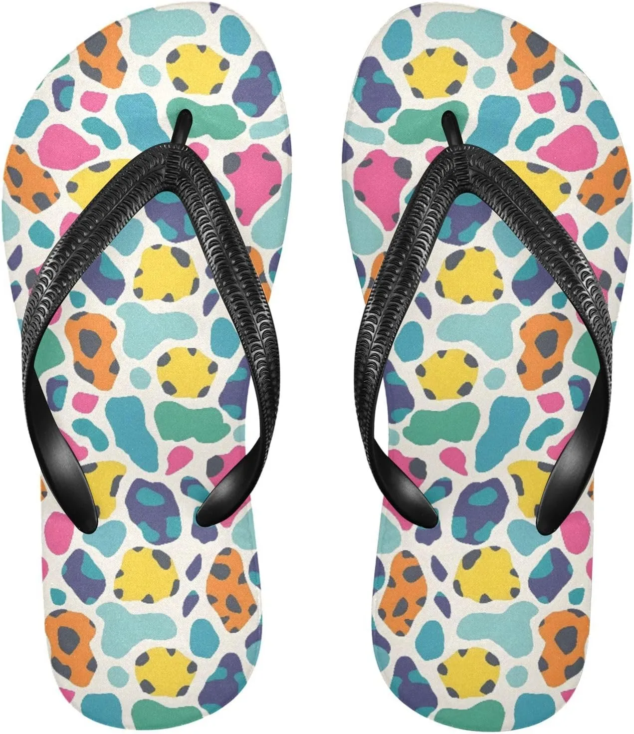 MNSRUU Flip Flops for Women Men Cute Animal Sloth Flip Flops Womens Slides Men Sandals Shower Slippers Summer Non-Slip Flipflops for Swim Beach Bathroom, XS