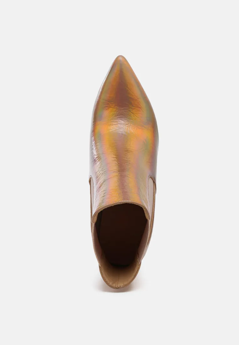 Molina High Heeled Chelsea Boot By Ruw