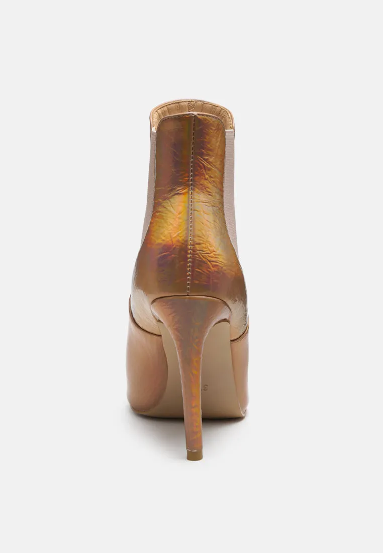 Molina High Heeled Chelsea Boot By Ruw