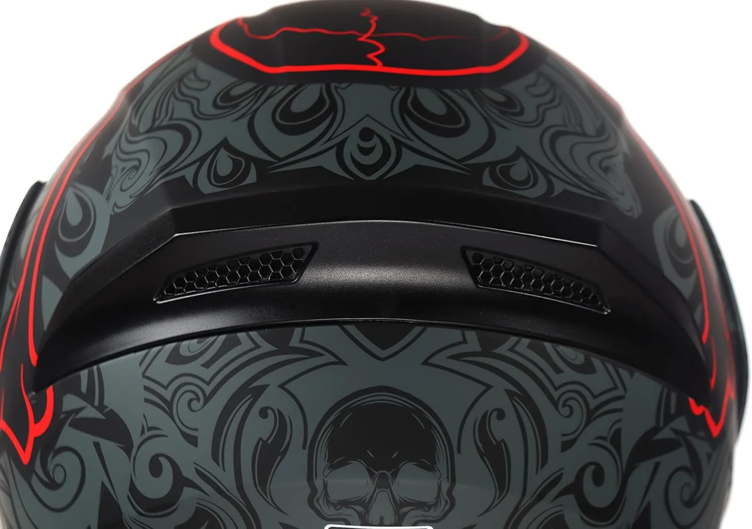 Motorcycle Dual Visor Flip up Modular Full Face Helmet with DOT Certification of Impressionism