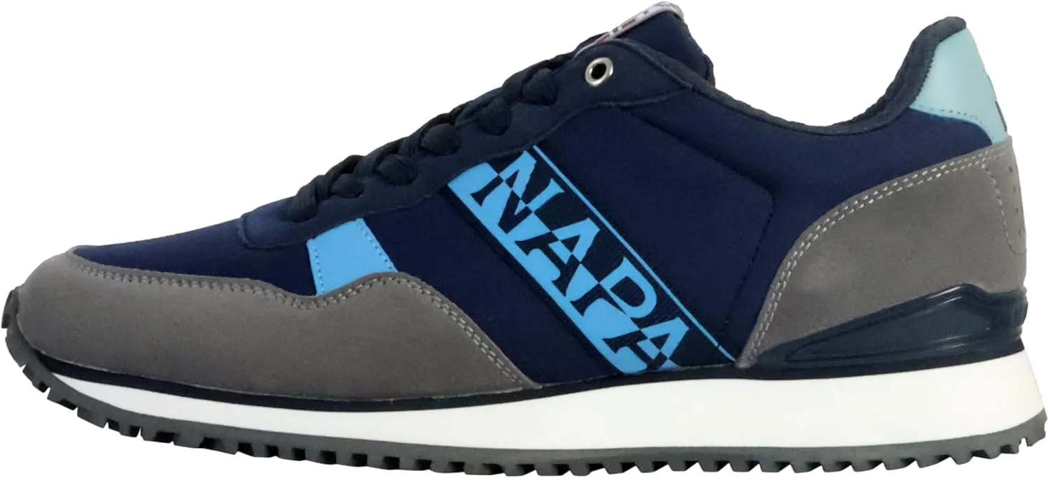 Napapijri Brown Polyester Men's Sneaker