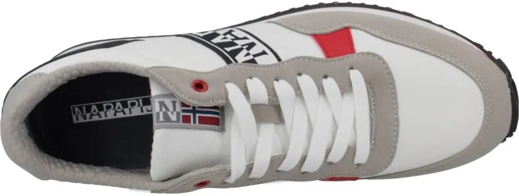 Napapijri White Polyester Men's Sneaker