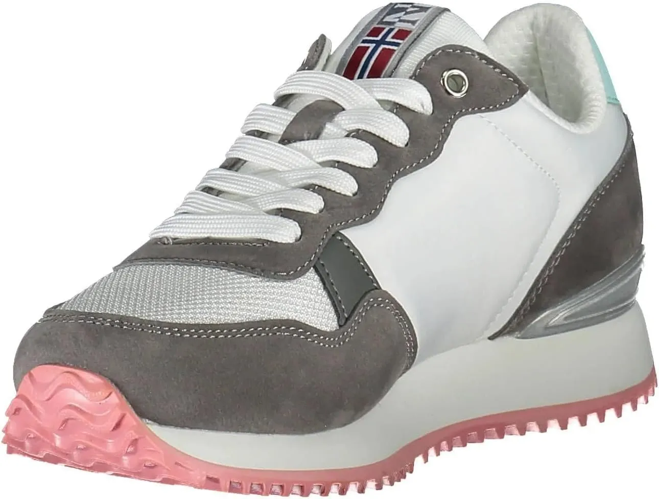 Napapijri White Polyester Sneaker