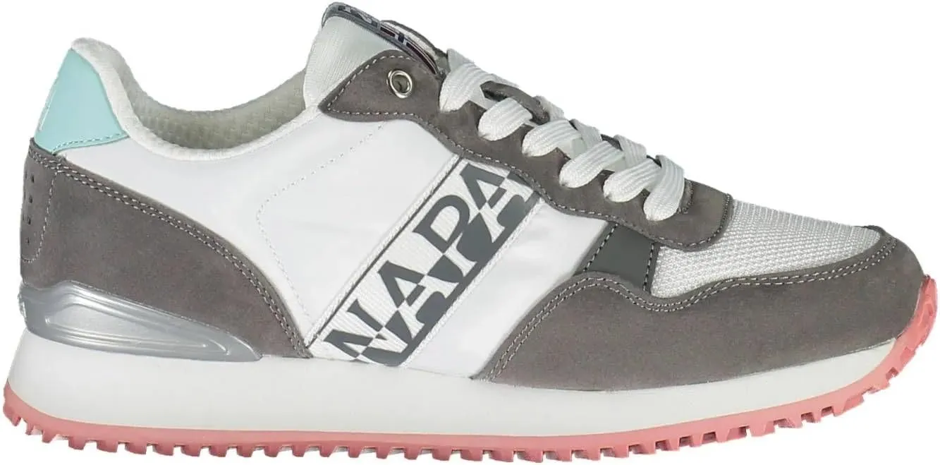 Napapijri White Polyester Sneaker