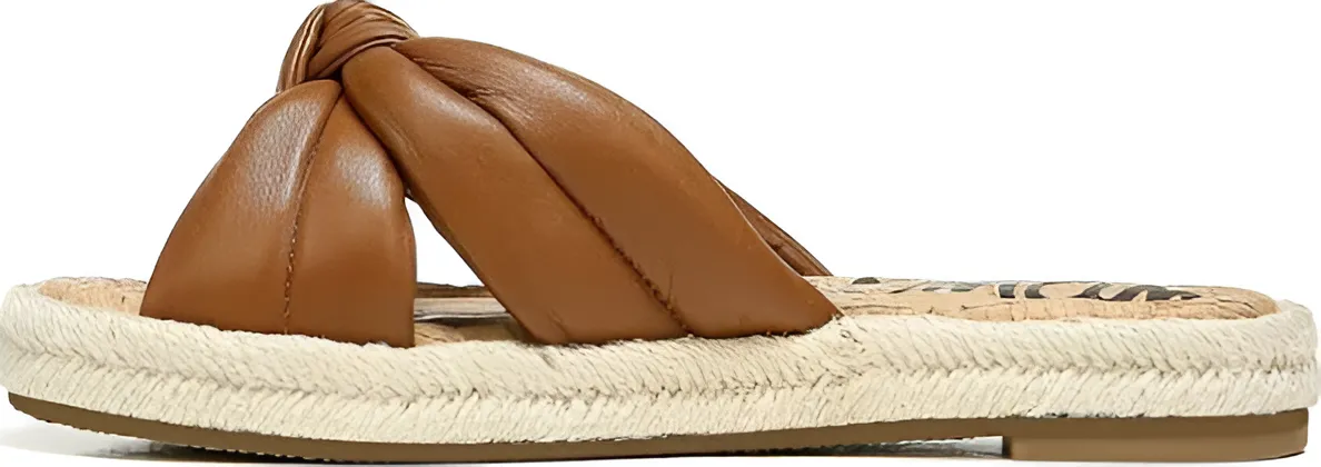 New Abbene Knotted Connected Sam Fashion Sandals Edelman Slide Excellent customer service Slip On Saddle