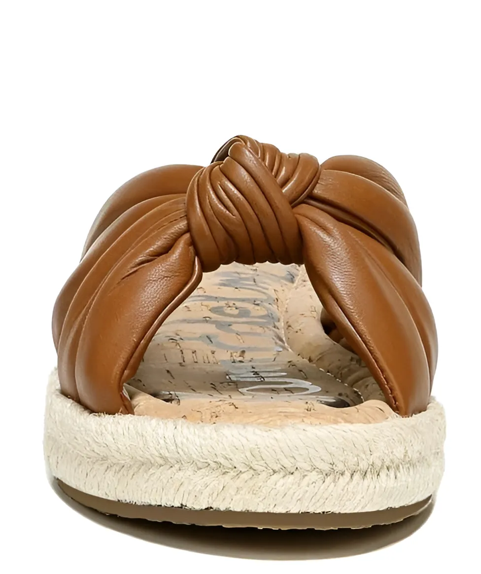 New Abbene Knotted Connected Sam Fashion Sandals Edelman Slide Excellent customer service Slip On Saddle