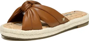 New Abbene Knotted Connected Sam Fashion Sandals Edelman Slide Excellent customer service Slip On Saddle