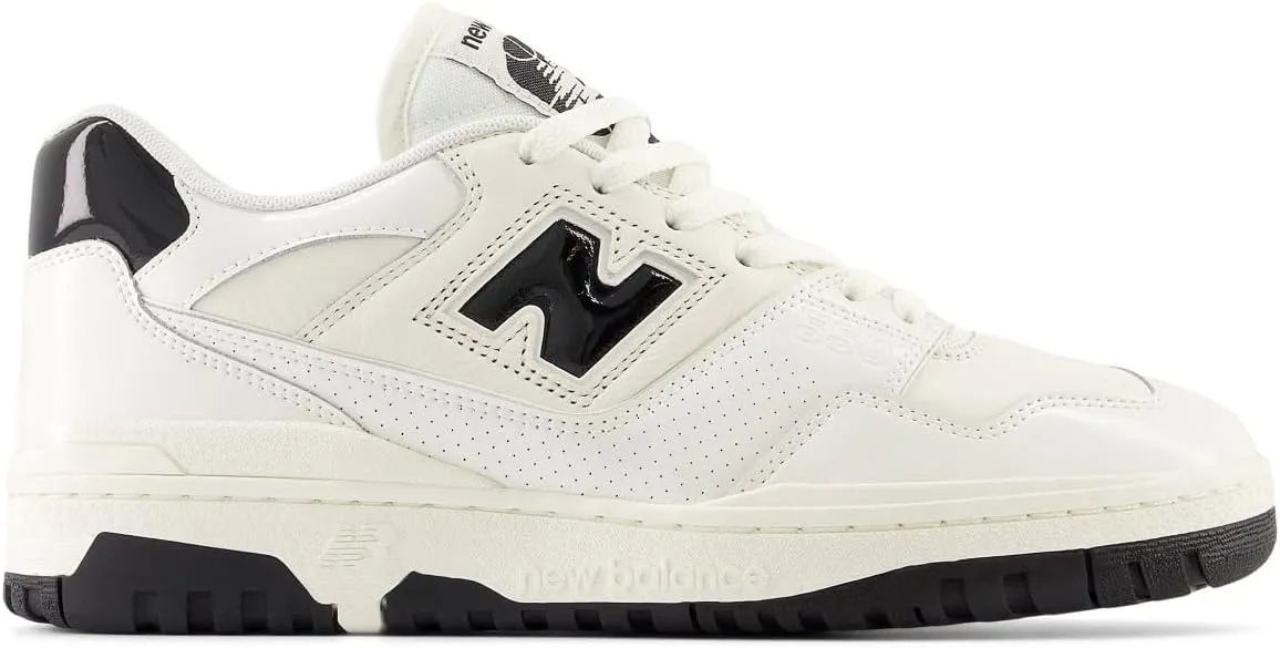 New Balance 550 Men's Sneaker, Sea Salt/Black, Size 6