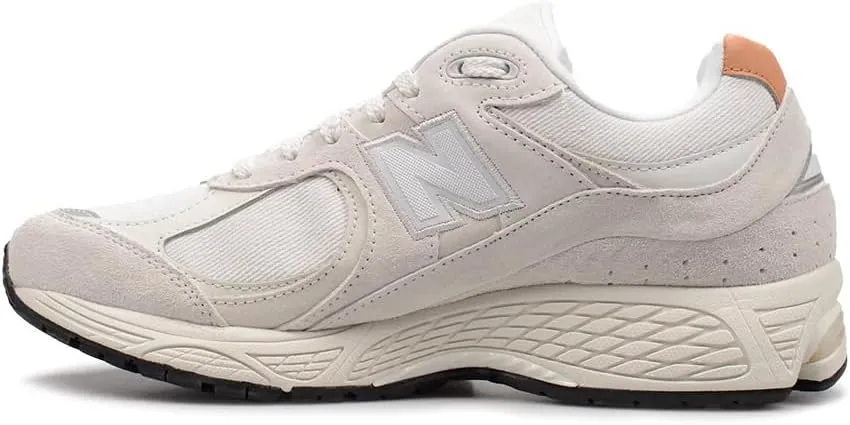 New Balance Men's Sneaker Running Shoe, M2002REC, Grey/Brown/White