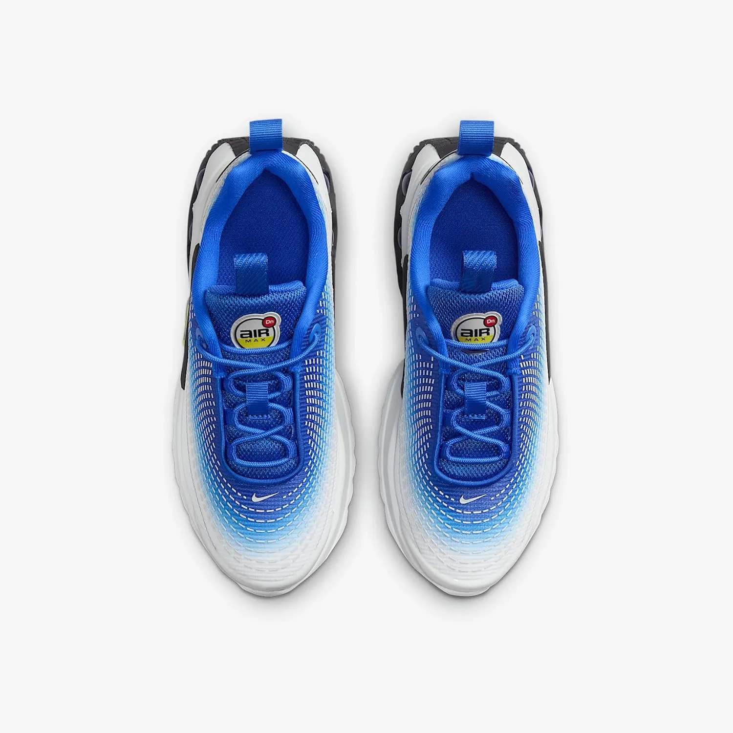 Nike Air Max Dn Little Kids' Shoes (FN4453-402, Racer Blue/Blue Fury/Black/Vibrant Yellow)