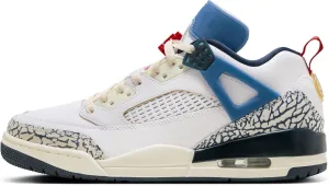 NIKE Jordan Spizike Low Men's Shoes (HM3712-164, White/Armory Navy/Aegean Storm) Size 12
