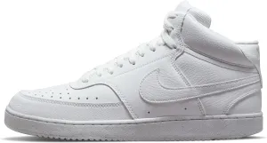 Nike Men's Court Vision Mid Next Nature Shoes Sneaker, White/White-White, 13