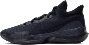NIKE Men's Sneaker, Black Black Anthracite, 10